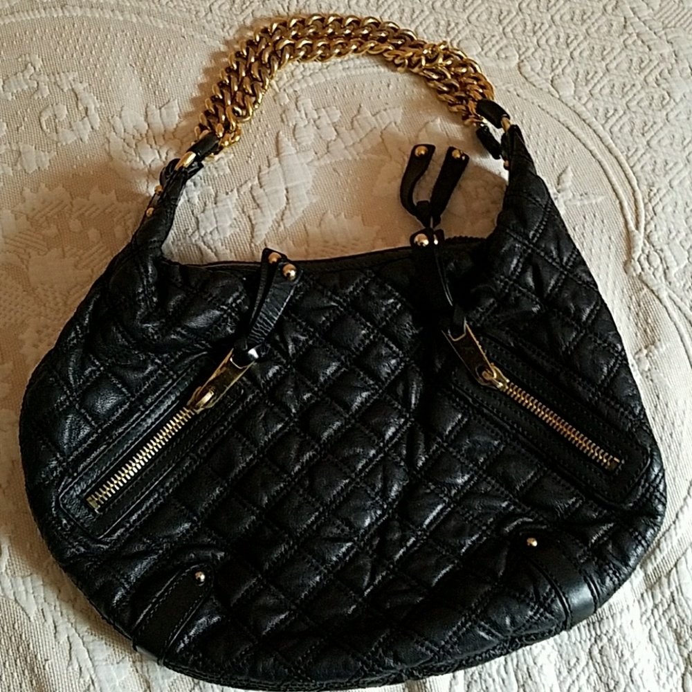 Gorgeous Jacobs Quilted Chain Hobo